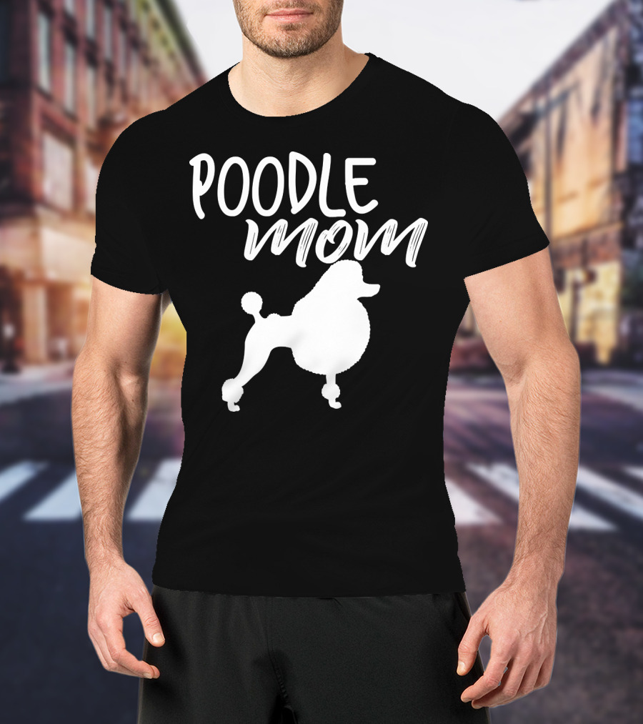 Poodle Mom Silhouette 197 T-Shirt