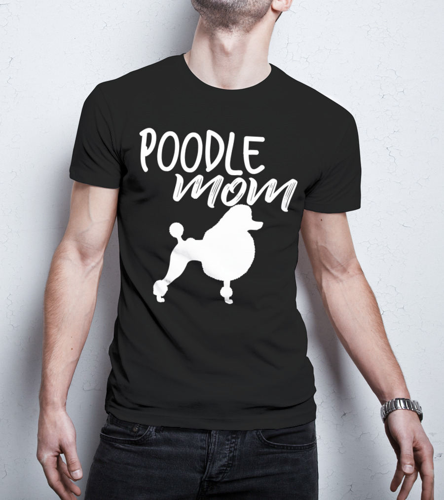 Poodle Mom Silhouette 197 T-Shirt