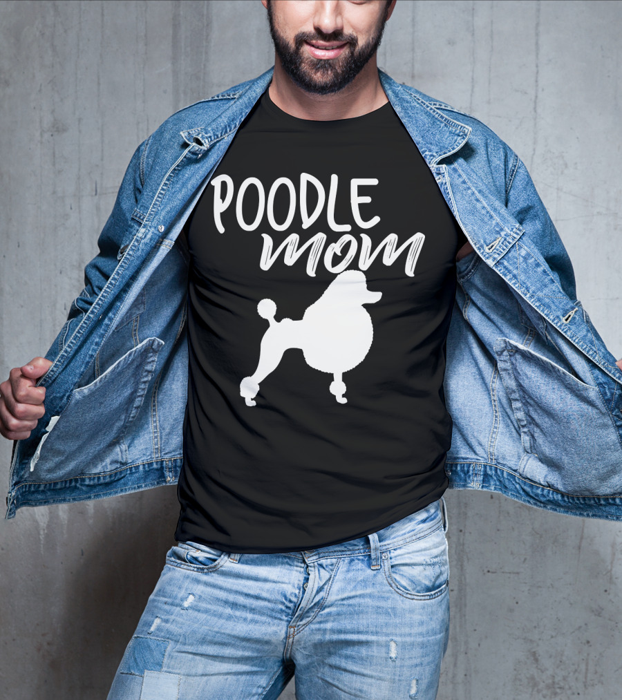 Poodle Mom Silhouette 197 T-Shirt