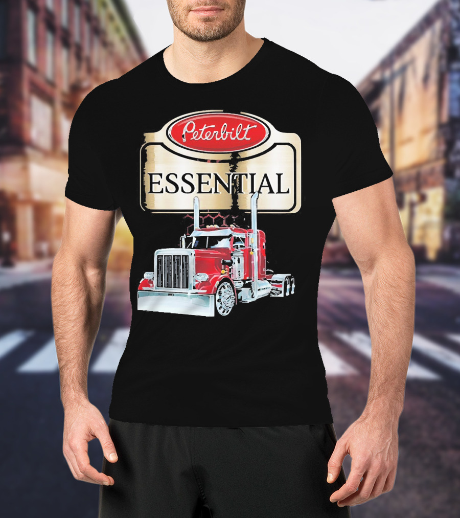 Peterbilt Essential Red Truck T-Shirt