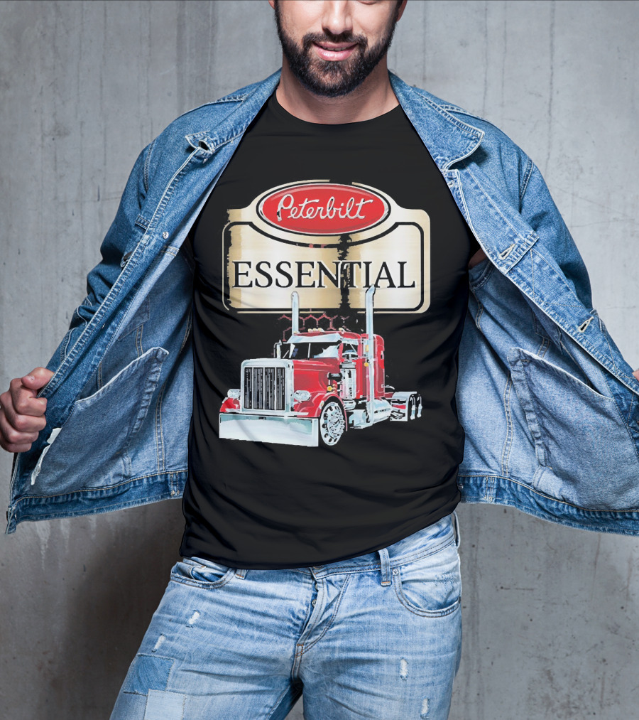 Peterbilt Essential Red Truck T-Shirt