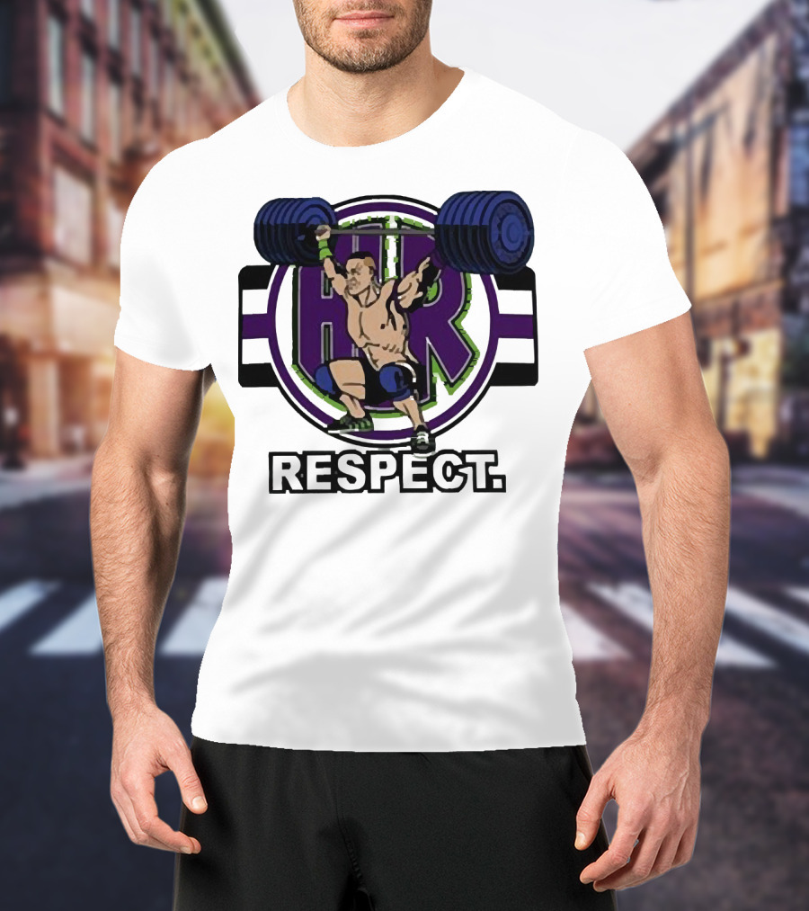 John Cena Cenation HR Respect Weightlifting Champion T-Shirt
