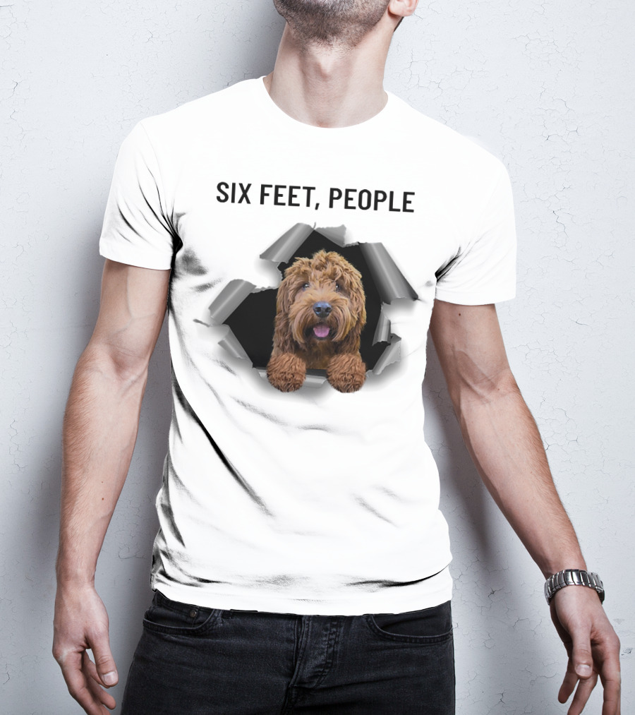 Six Feet People Cockapoo Torn Ripper T-Shirt