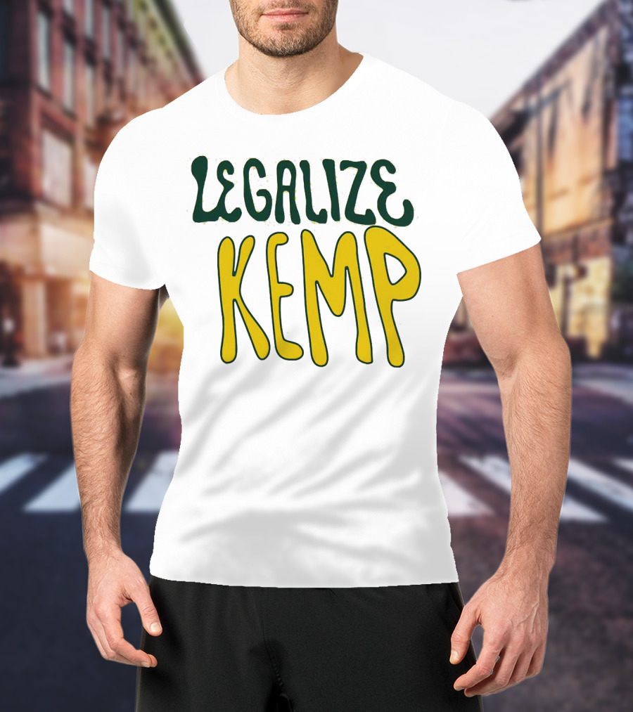 Legalize Kemp NBA Basketball Inspired T-Shirt