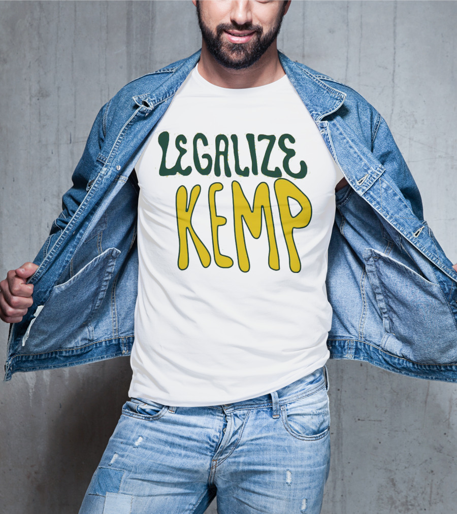 Legalize Kemp NBA Basketball Inspired T-Shirt