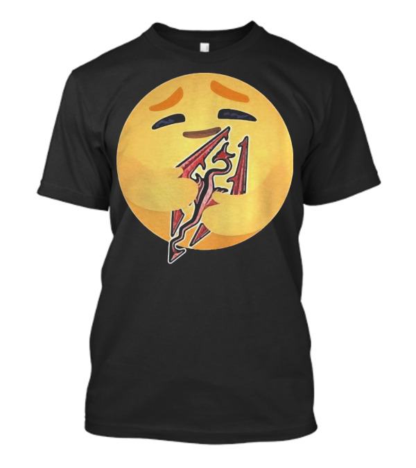 Happy Emoji Hugging Skyrim T-Shirt