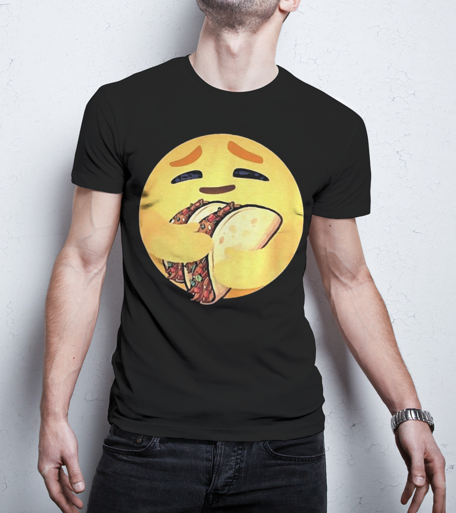 Care Emoji Hugging Tacos T-Shirt