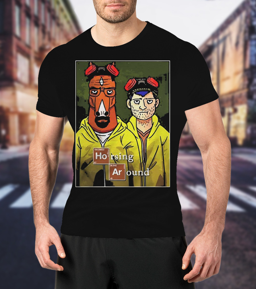 Breaking Bad Horsing Around Funny Chemistry Elements T-Shirt