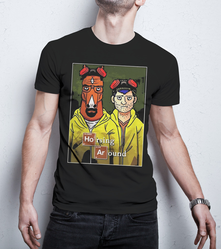 Breaking Bad Horsing Around Funny Chemistry Elements T-Shirt