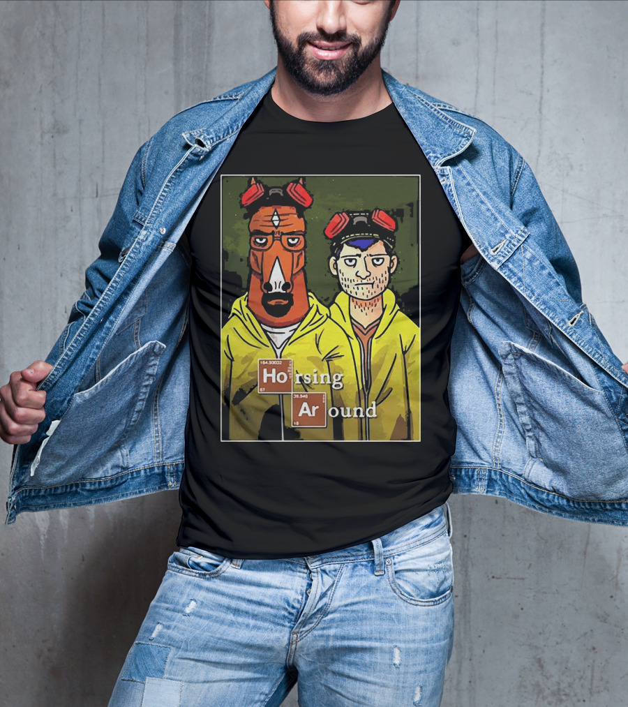Breaking Bad Horsing Around Funny Chemistry Elements T-Shirt