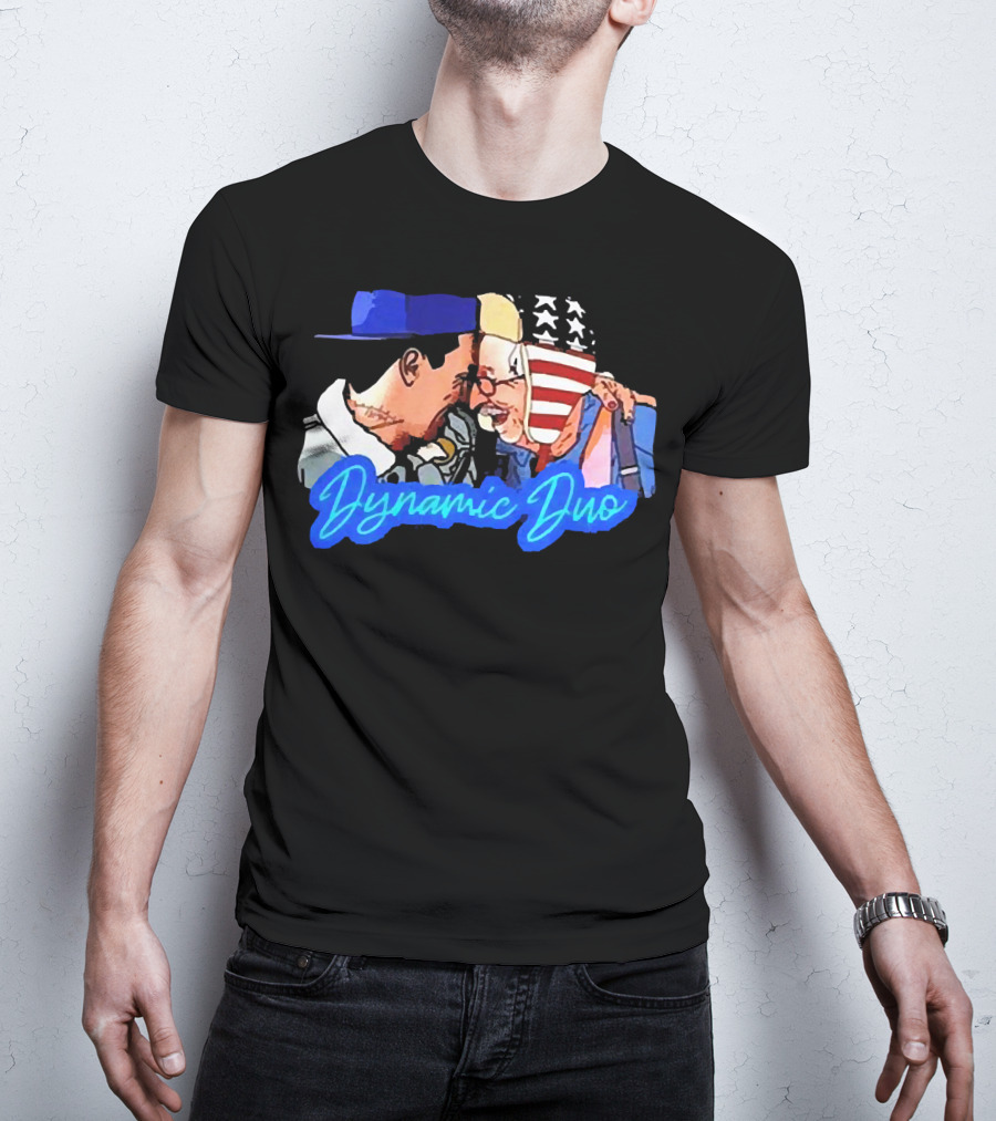 Dynamic Duo Justin Spencer Roy Small Recycled Percussion T-Shirt