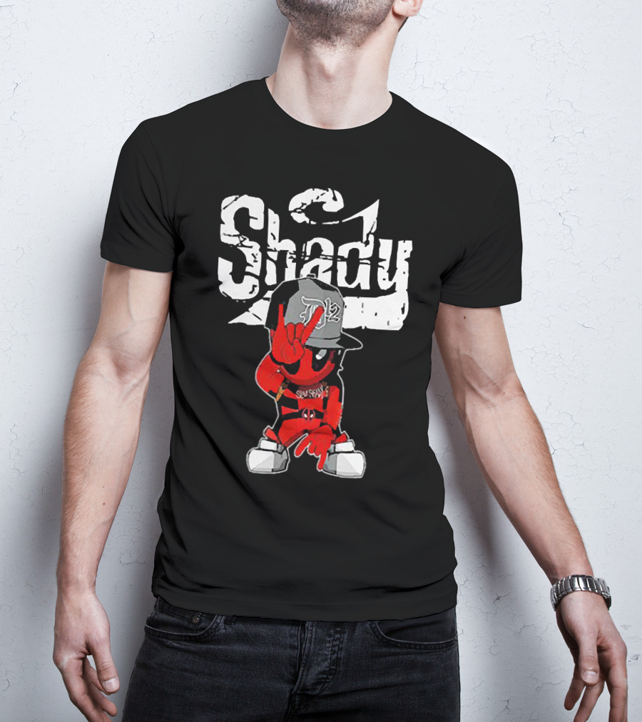 Baby Deadpool Slim Shady Rap Icon Crossover T-Shirt