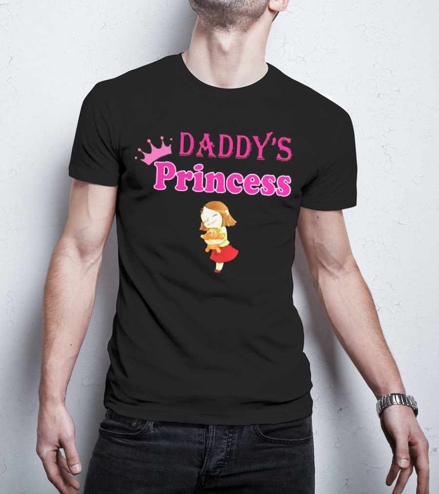 DADDY'S Princess Prinzessin Angel Des Niedlichen Vatis T-Shirt