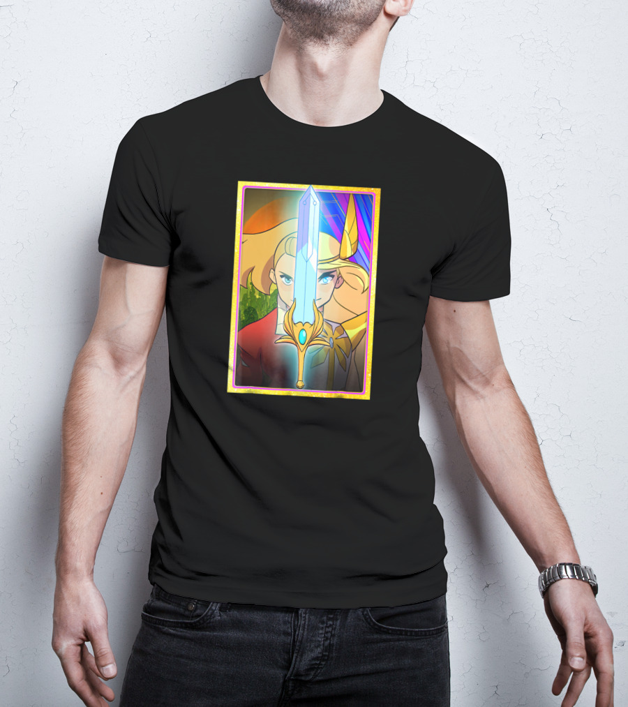 DreamWorks She Ra Adora Split Sword Transformation T-Shirt