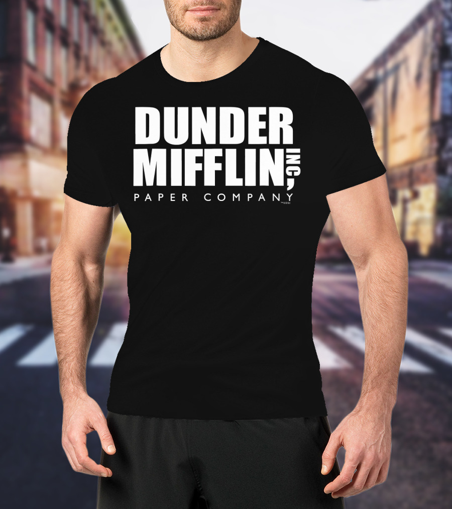 The Office Dunder Mifflin Inc Paper Company Official Comfortable T-Shirt