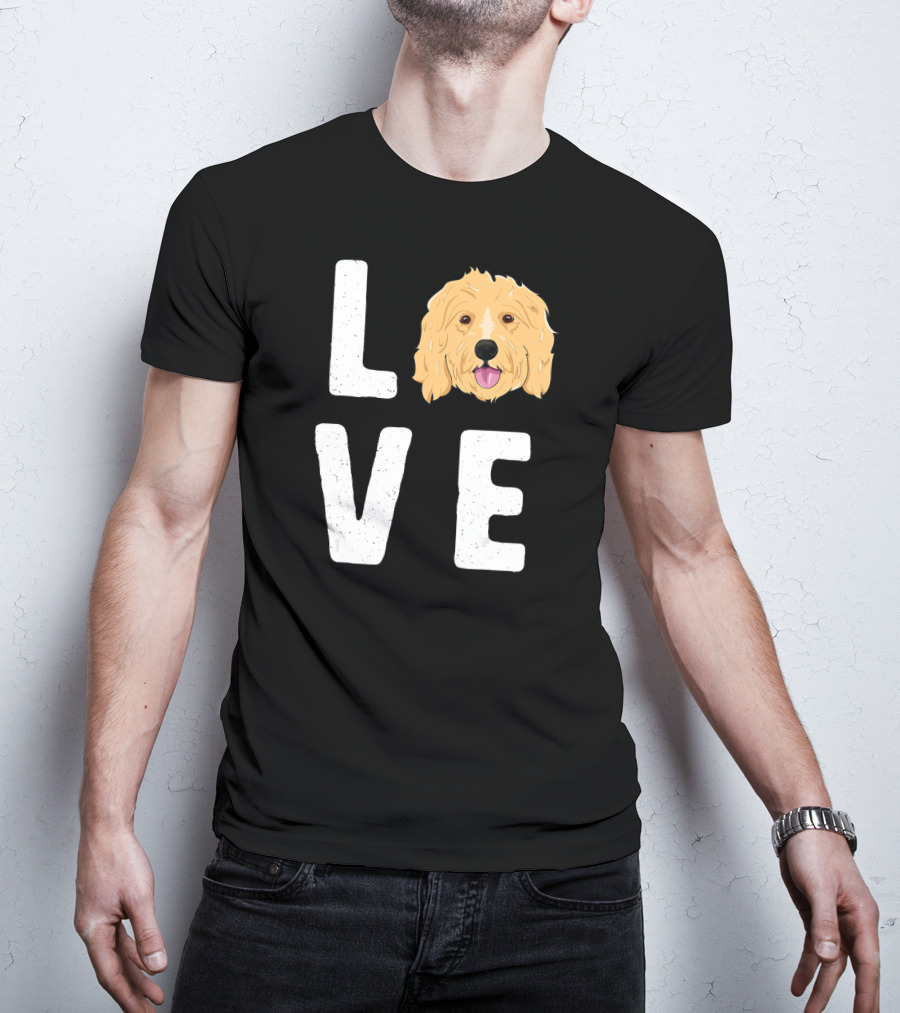 Love Goldendoodles Dog Puppy Doodle T-Shirt