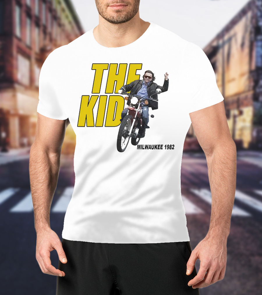 The Kid Milwaukee 1982 Motorcycle Rider T-Shirt