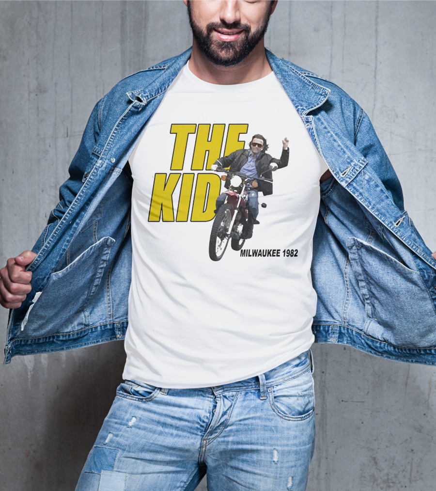 The Kid Milwaukee 1982 Motorcycle Rider T-Shirt