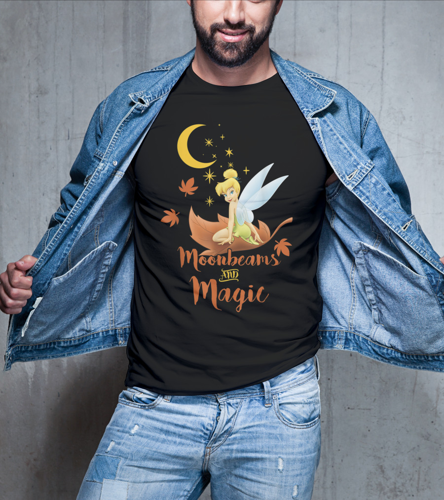 Disney Peter Pan Tinkerbell Moonbeams And Magic T-Shirt