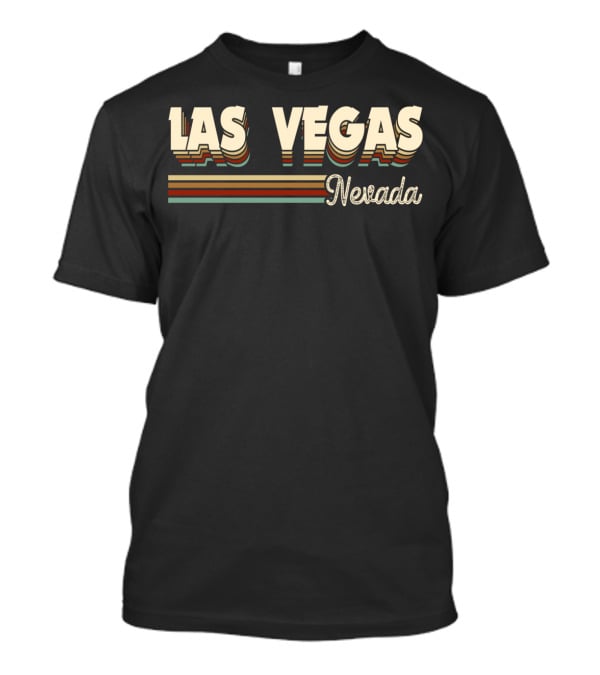 Las Vegas Nevada Retro Vintage 70s 80s T-Shirt
