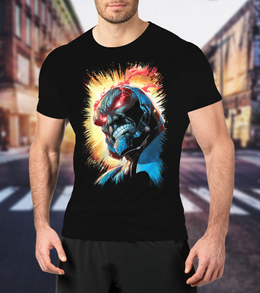 Justice League Darkseid Is Apokolips Omega Beam Wrath T-Shirt