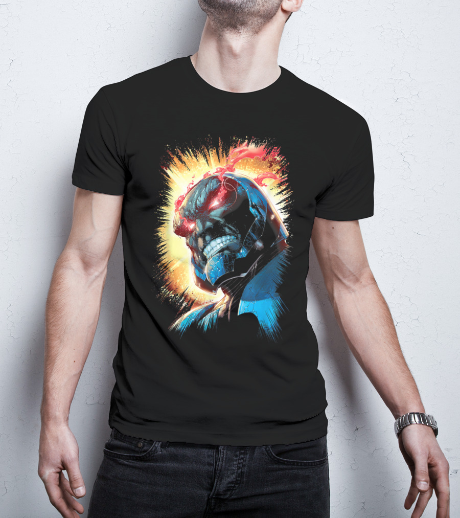 Justice League Darkseid Is Apokolips Omega Beam Wrath T-Shirt