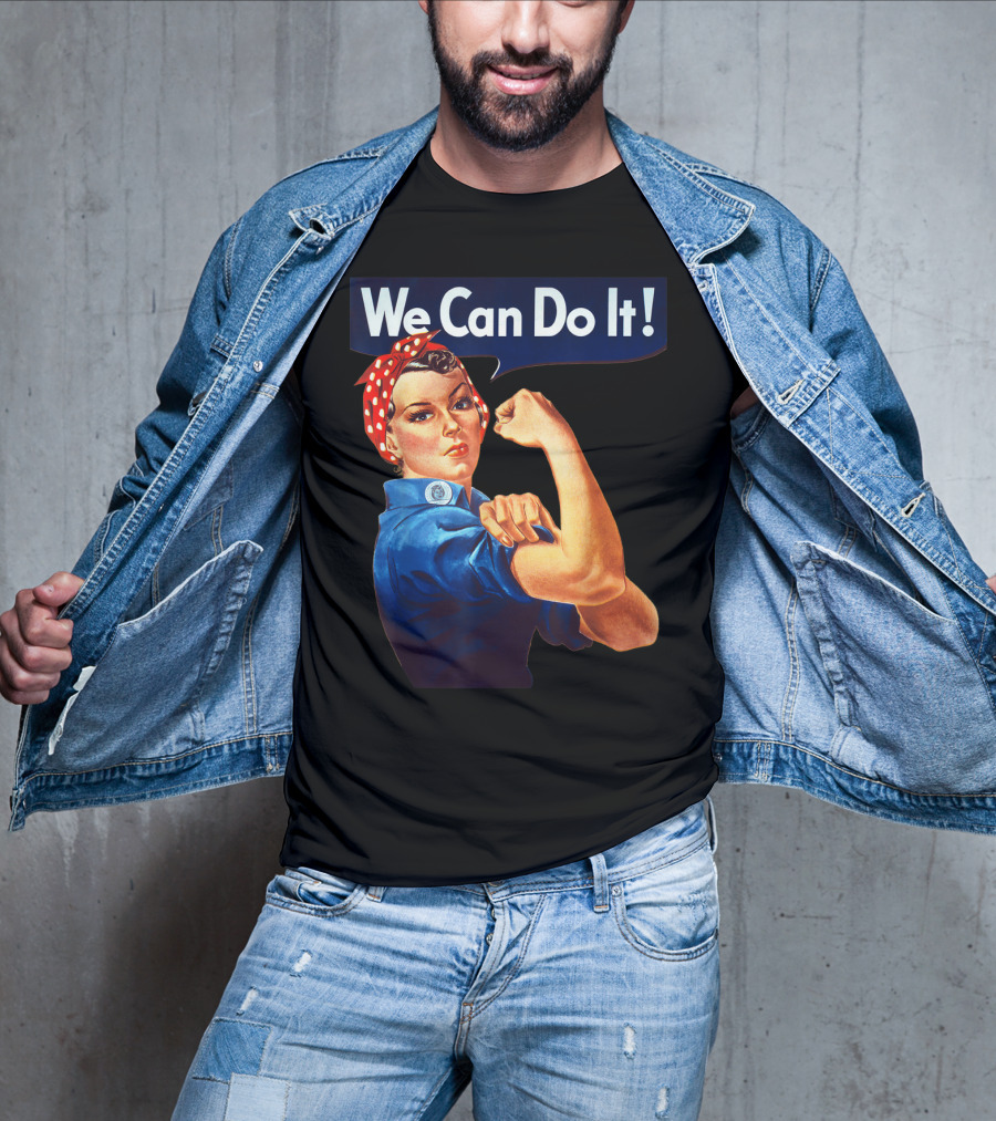 We Can Do It Rosie The Riveter Feminist T-Shirt