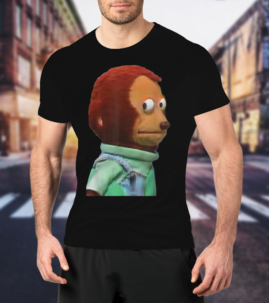 Solo Awkward Look Monkey Puppet Meme Expression T-Shirt