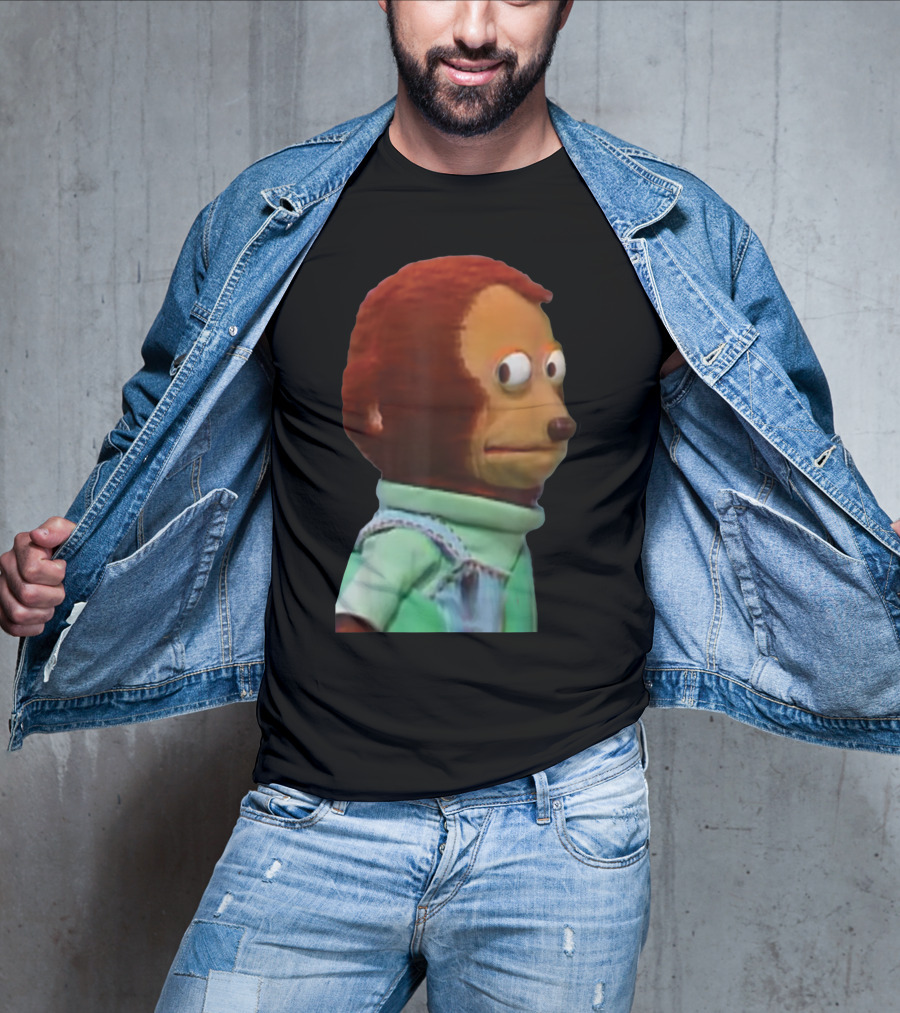 Solo Awkward Look Monkey Puppet Meme Expression T-Shirt