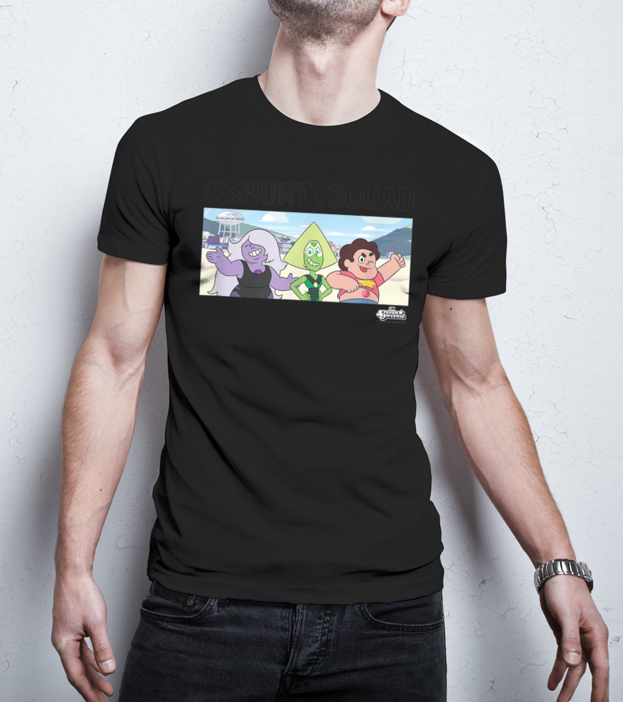 ShortySquad Steven Universe Characters Scene T-Shirt