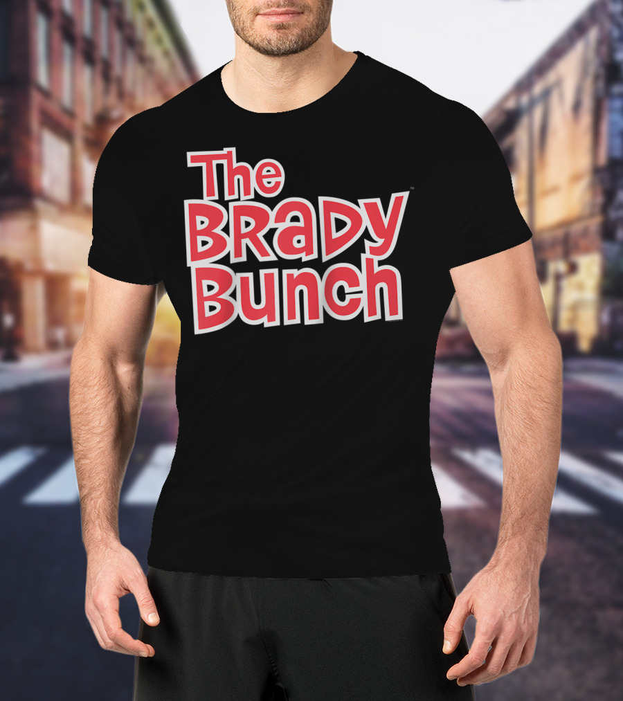 The Brady Bunch Classic Logo Retro TV Series T-Shirt