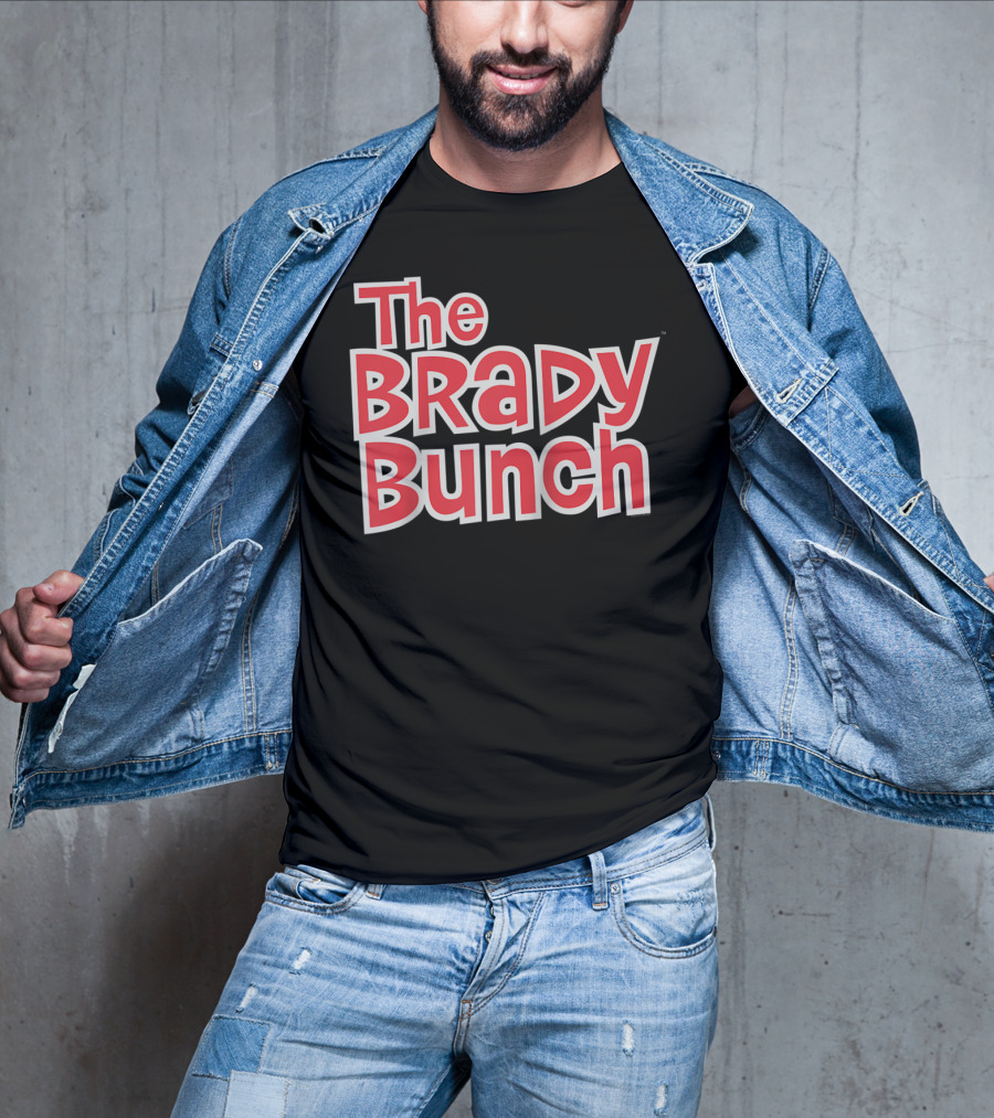 The Brady Bunch Classic Logo Retro TV Series T-Shirt