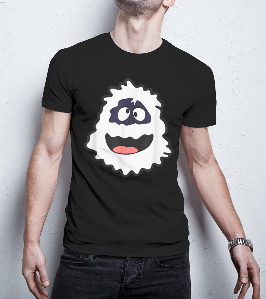 Abominable Snowman Bumble Face Funny Fun T-Shirt