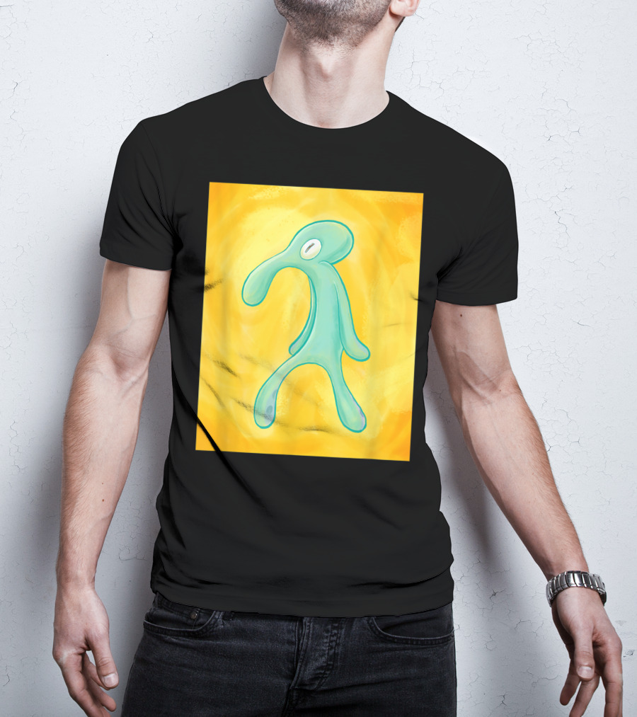 Bold And Brash Squidward Jellyfish Fields Aesthetic T-Shirt