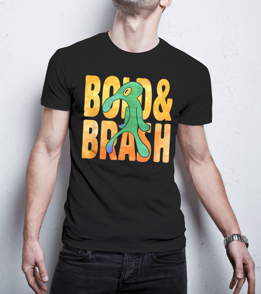 Bold Brash Squidward Painting Meme T-Shirt
