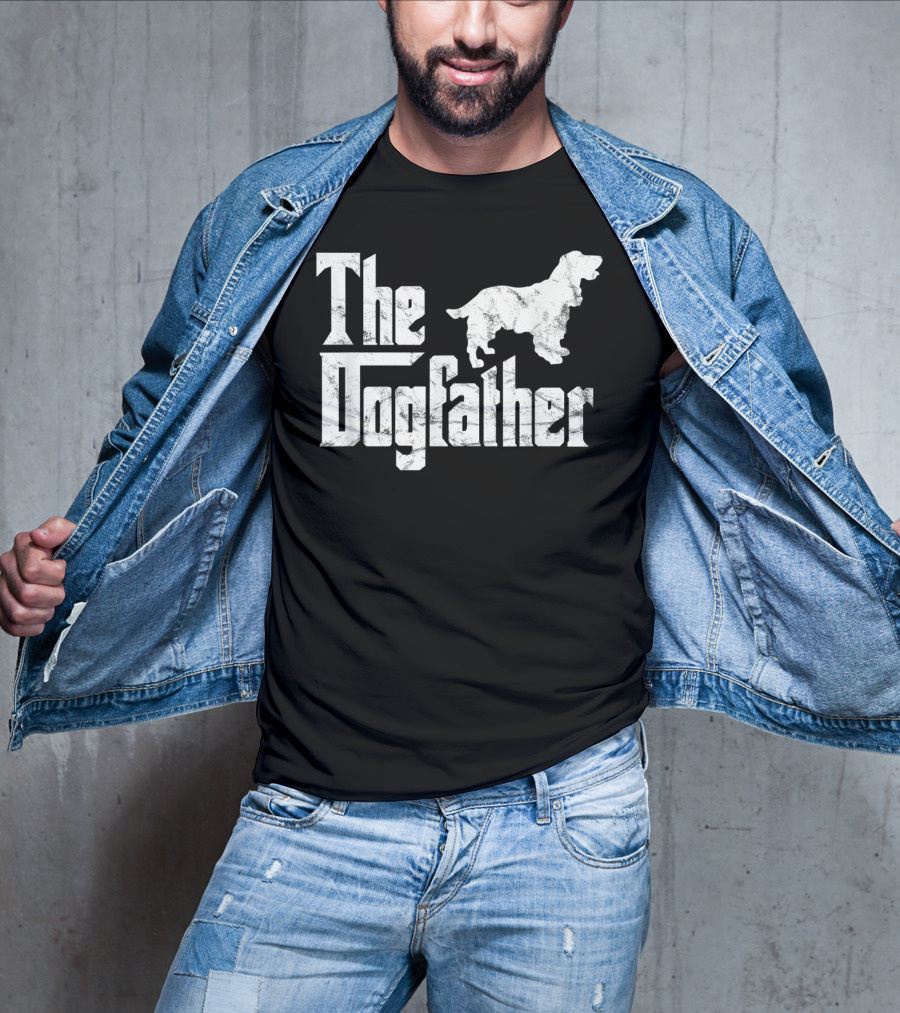 Cocker Spaniel The Dogfather Funny Dog Owner The Dogfather T-Shirt