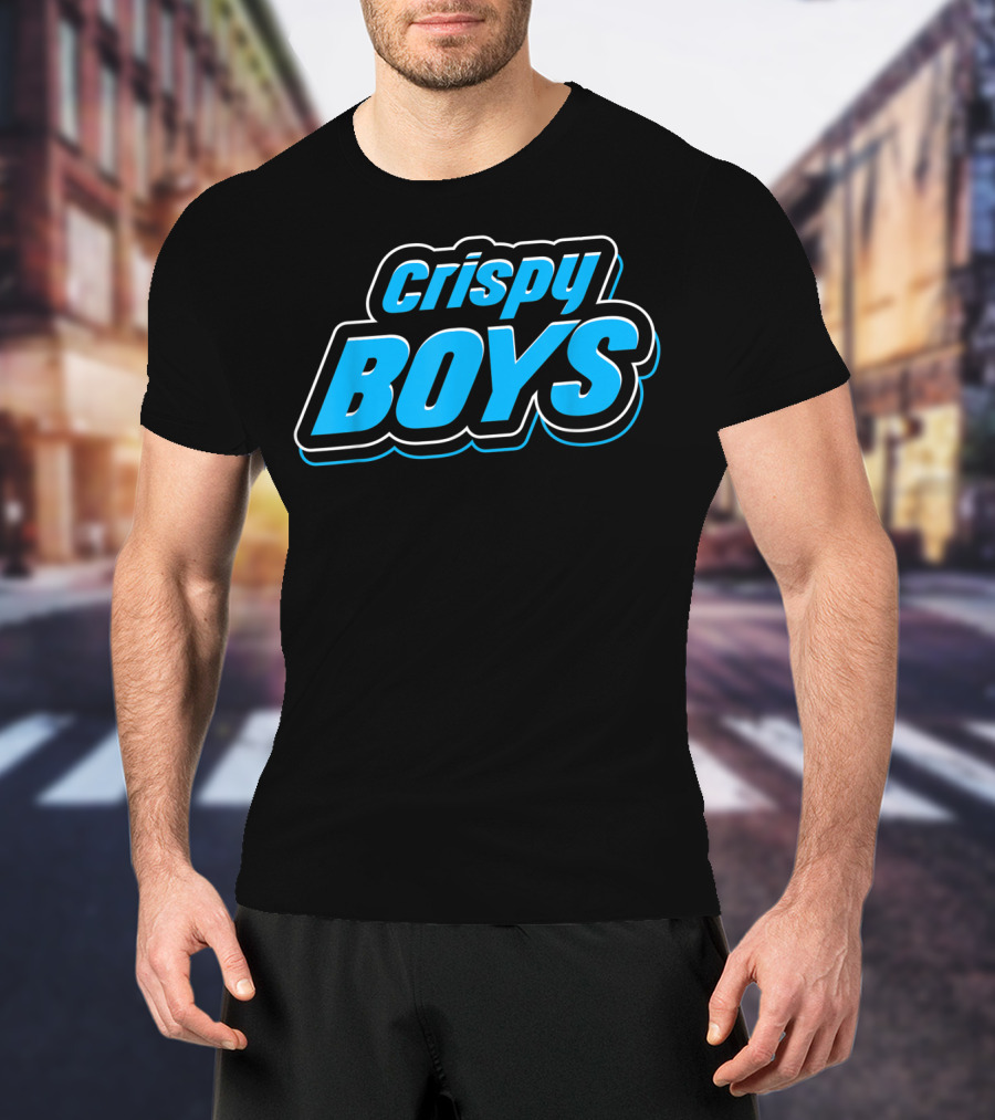 Crispy Boys Middle Class Funny Drinking T-Shirt
