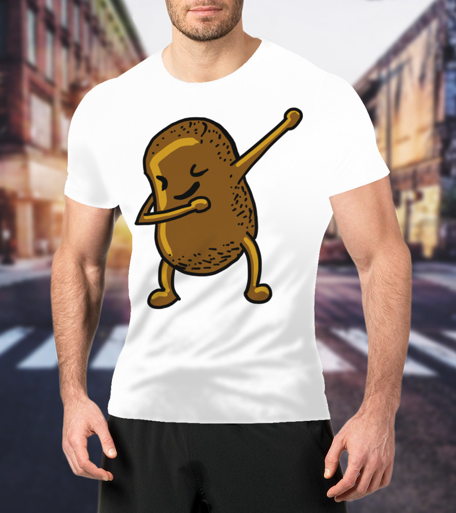Dabbing Potato Funny Dab Dance Root Vegetable T-Shirt