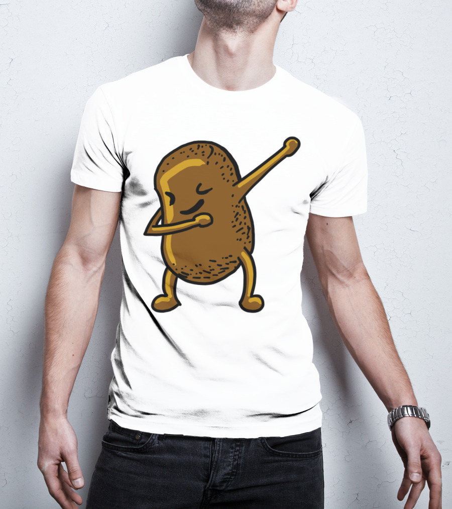 Dabbing Potato Funny Dab Dance Root Vegetable T-Shirt