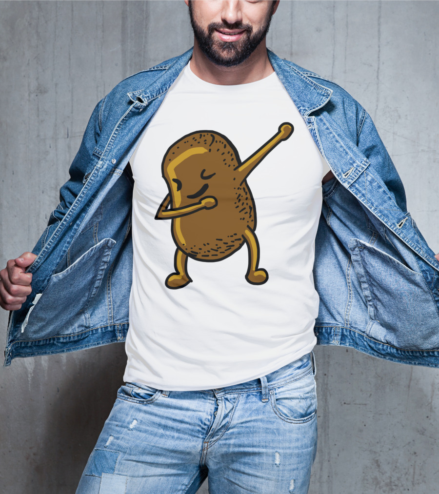 Dabbing Potato Funny Dab Dance Root Vegetable T-Shirt