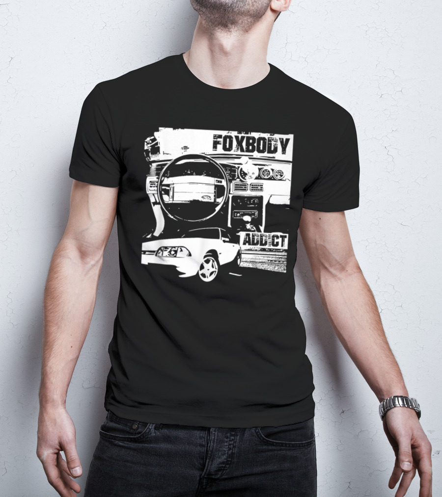 Foxbody Addict Mustang Dashboard T-Shirt
