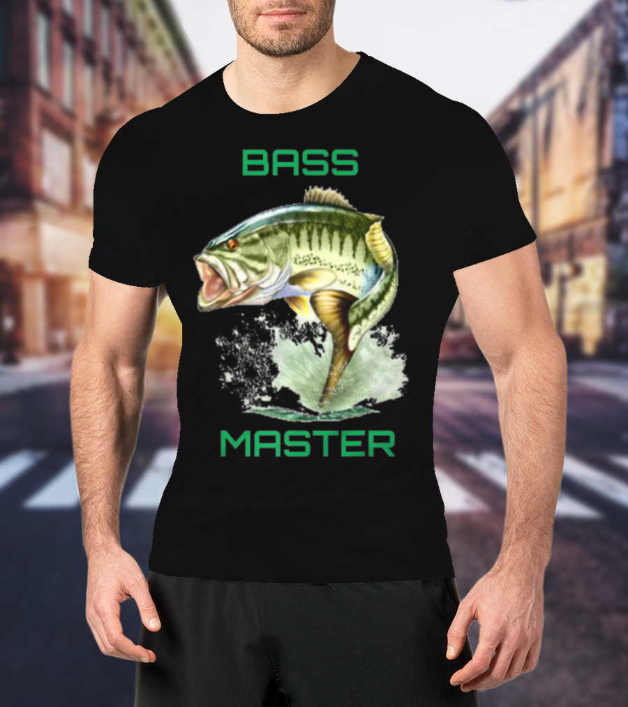 Bass Master Anglers Fishing Bass T-Shirt