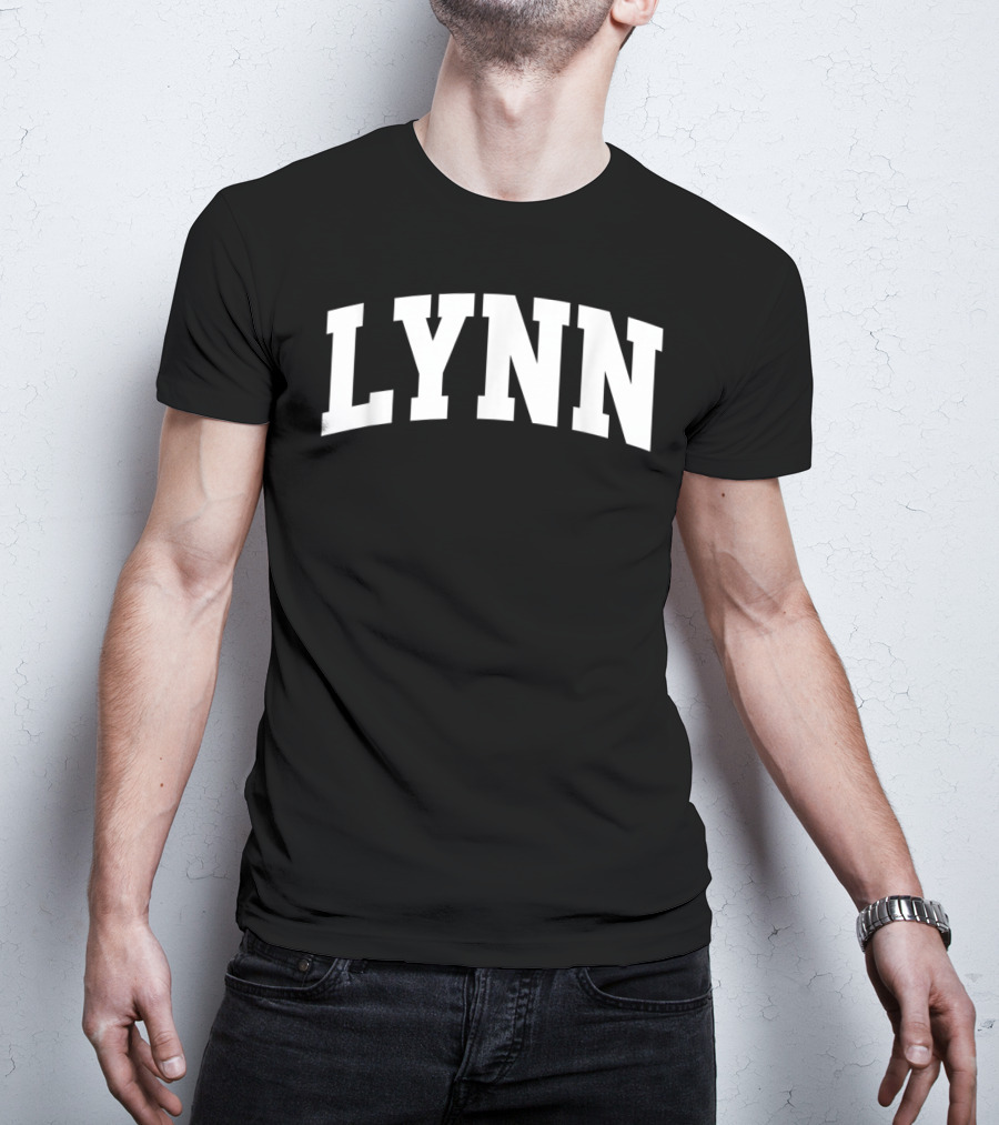 Lynn Vintage Sports Team Arch Retro T-Shirt