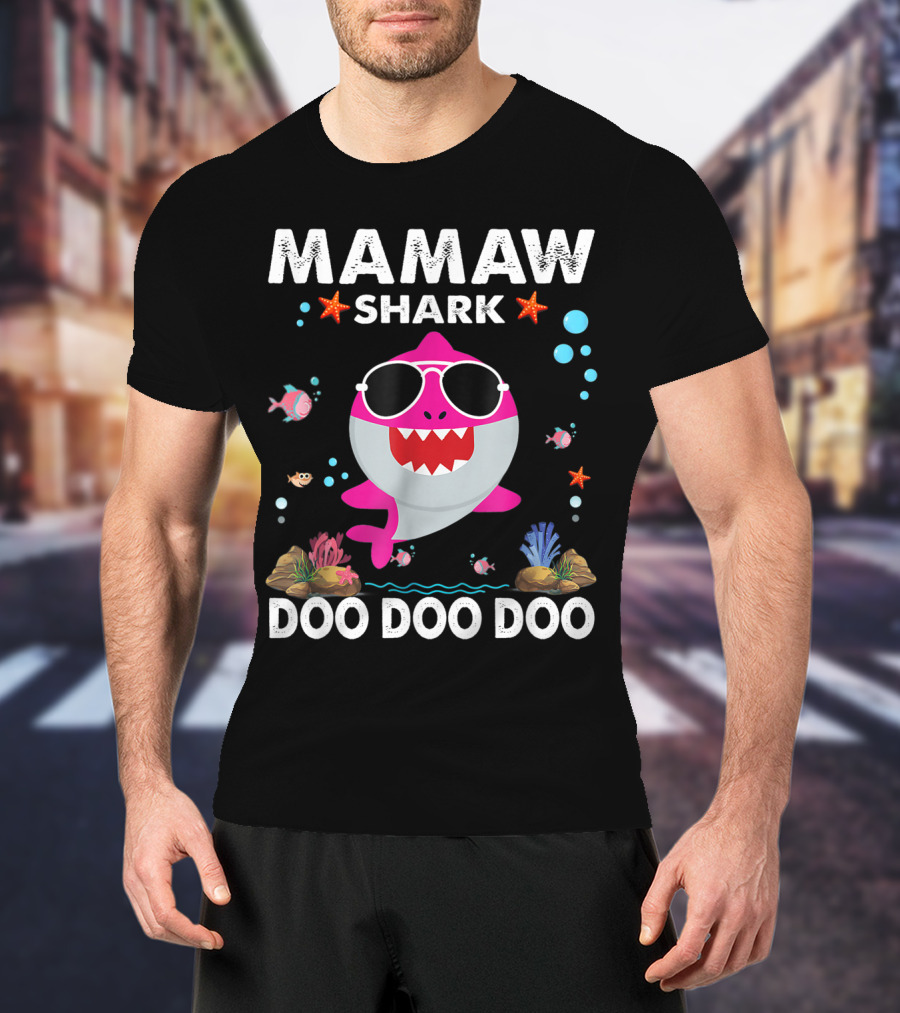 Mamaw Shark Doo Doo Doo T-Shirt