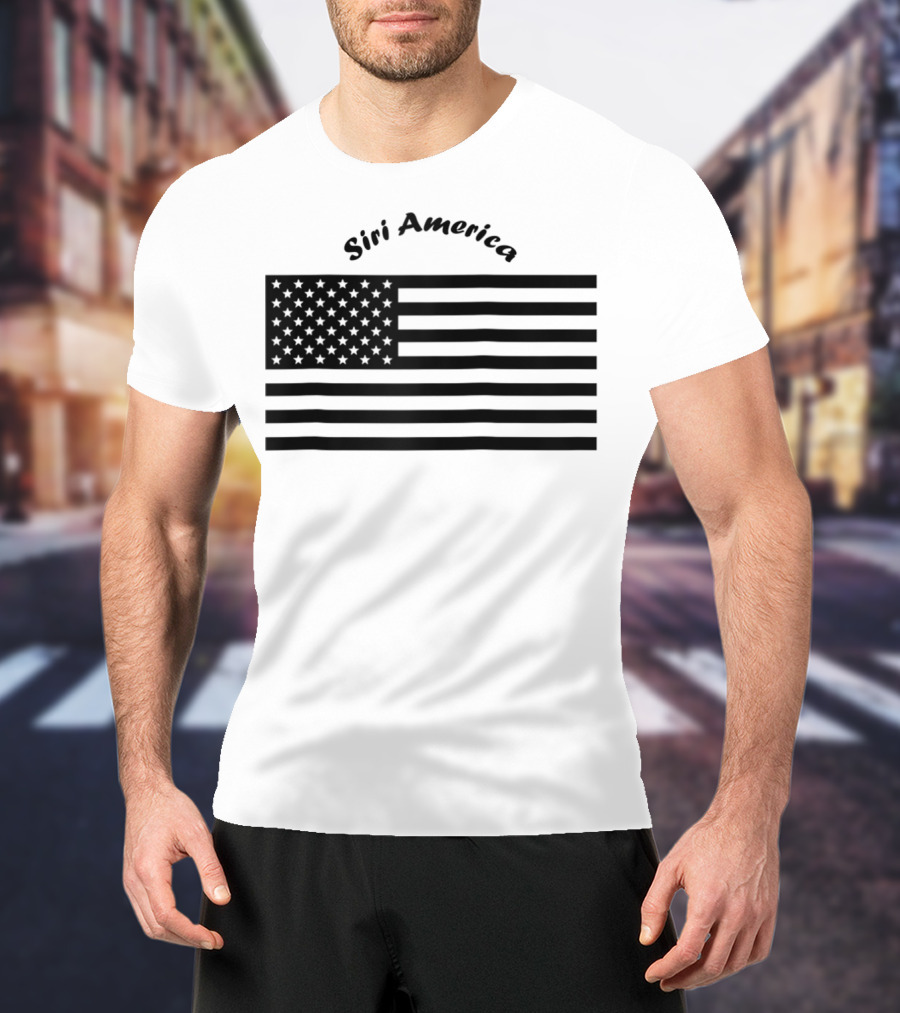 Siri America American Flag T-Shirt