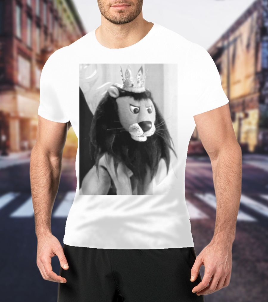 Christmas Special King Moonracer Lion Puppet Character T-Shirt