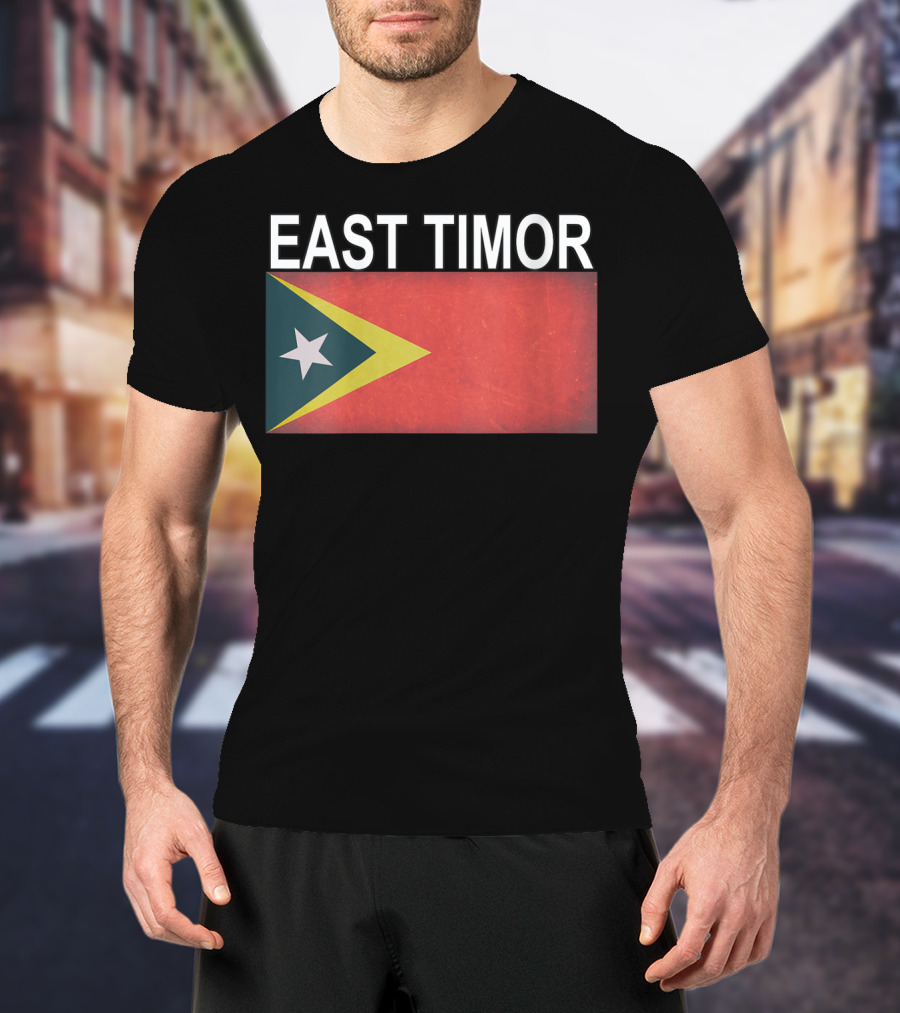 EAST TIMOR Timoreseeffect National Flag T-Shirt