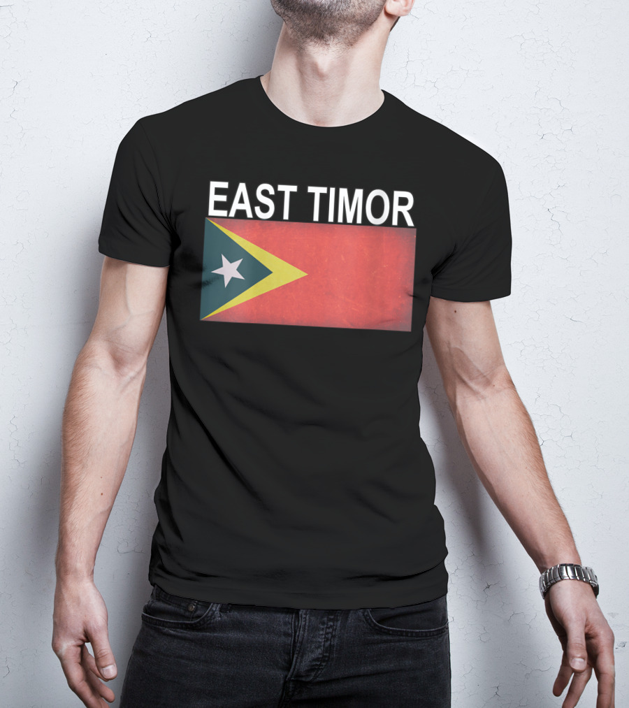 EAST TIMOR Timoreseeffect National Flag T-Shirt