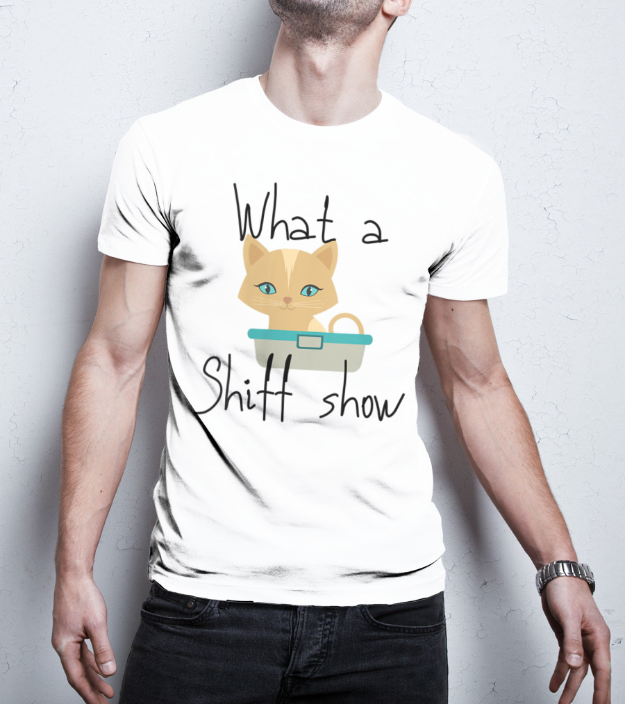 What A Schiff Show Cat In Litter Box T-Shirt