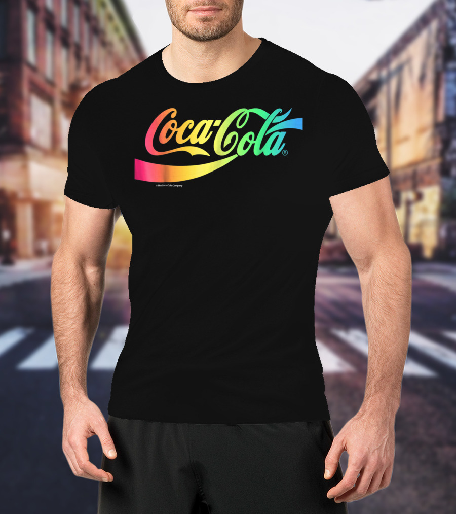 Coca-Cola Rainbow Gradient T-Shirt